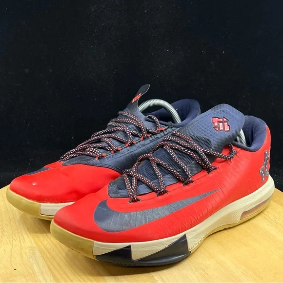 Nike KD Red Blue 599424-600 “DC” US Men's Size Kevin